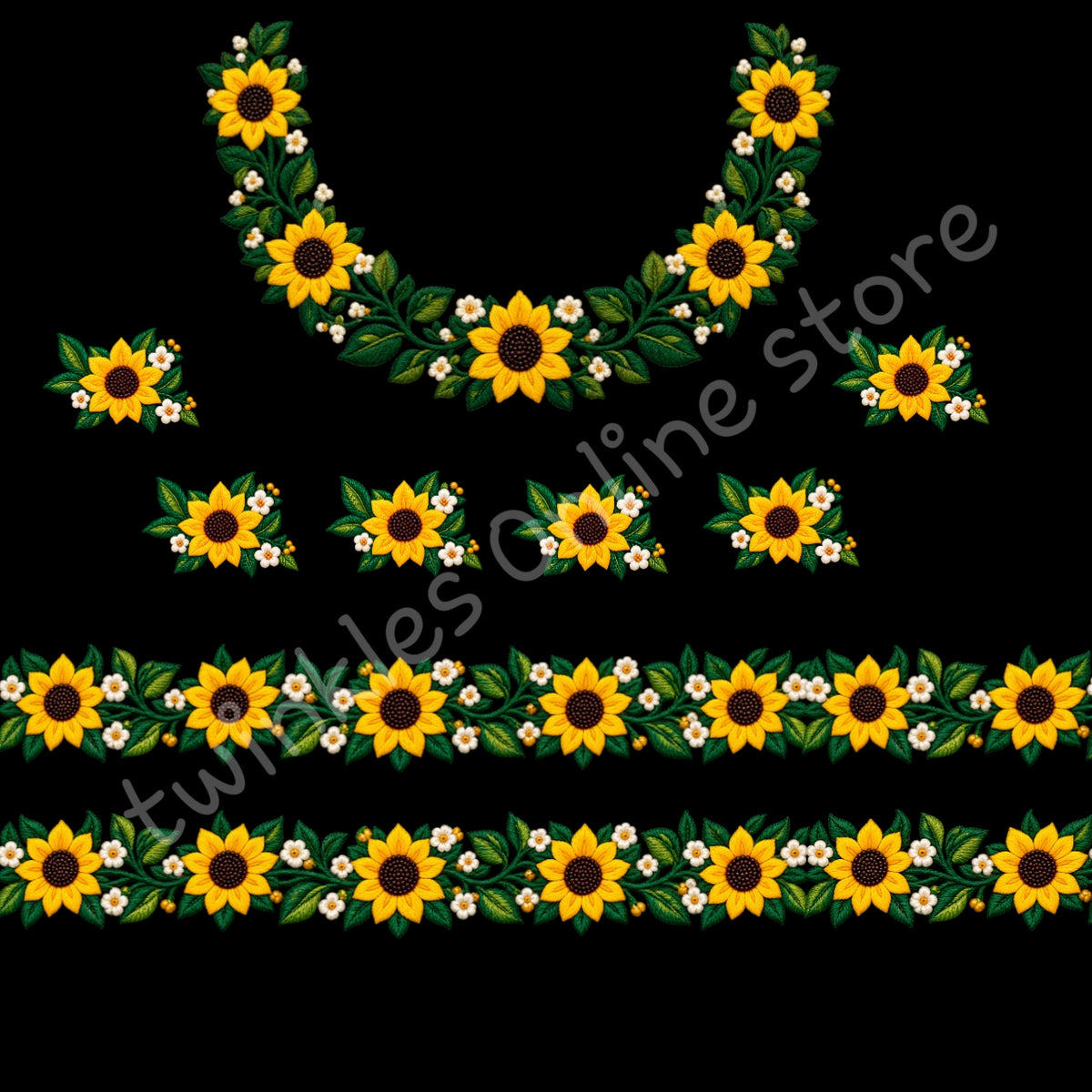Sunflower set