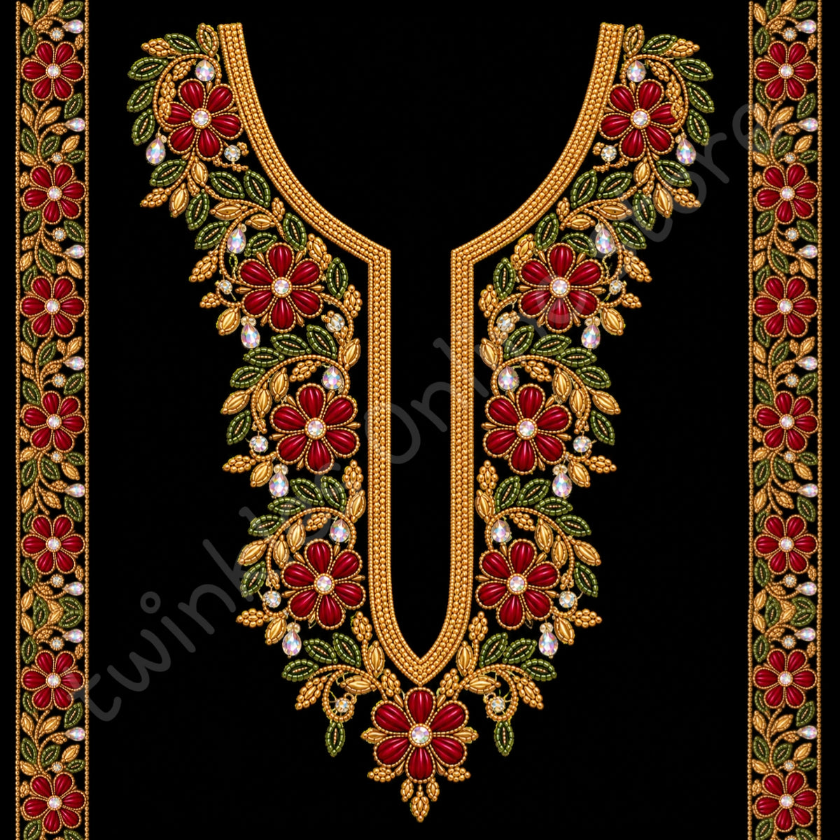 Adults neckline DTF