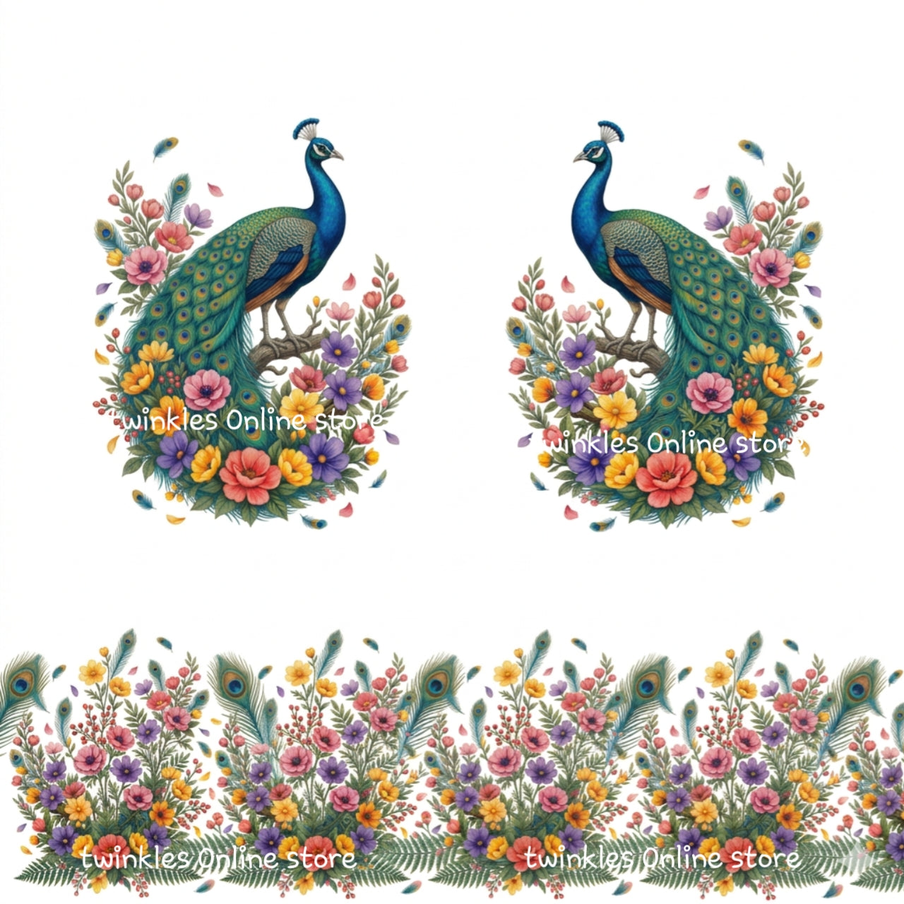 Peacock set