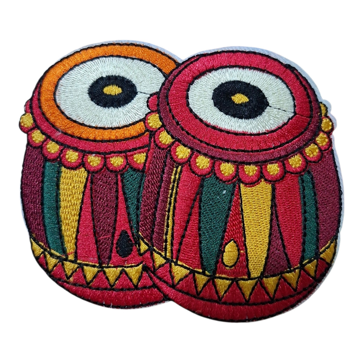 Embroided Drum patch