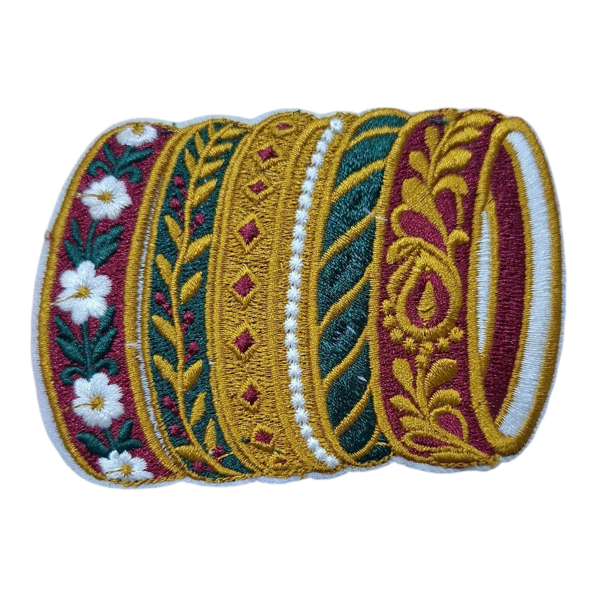 Embroided bangles patch