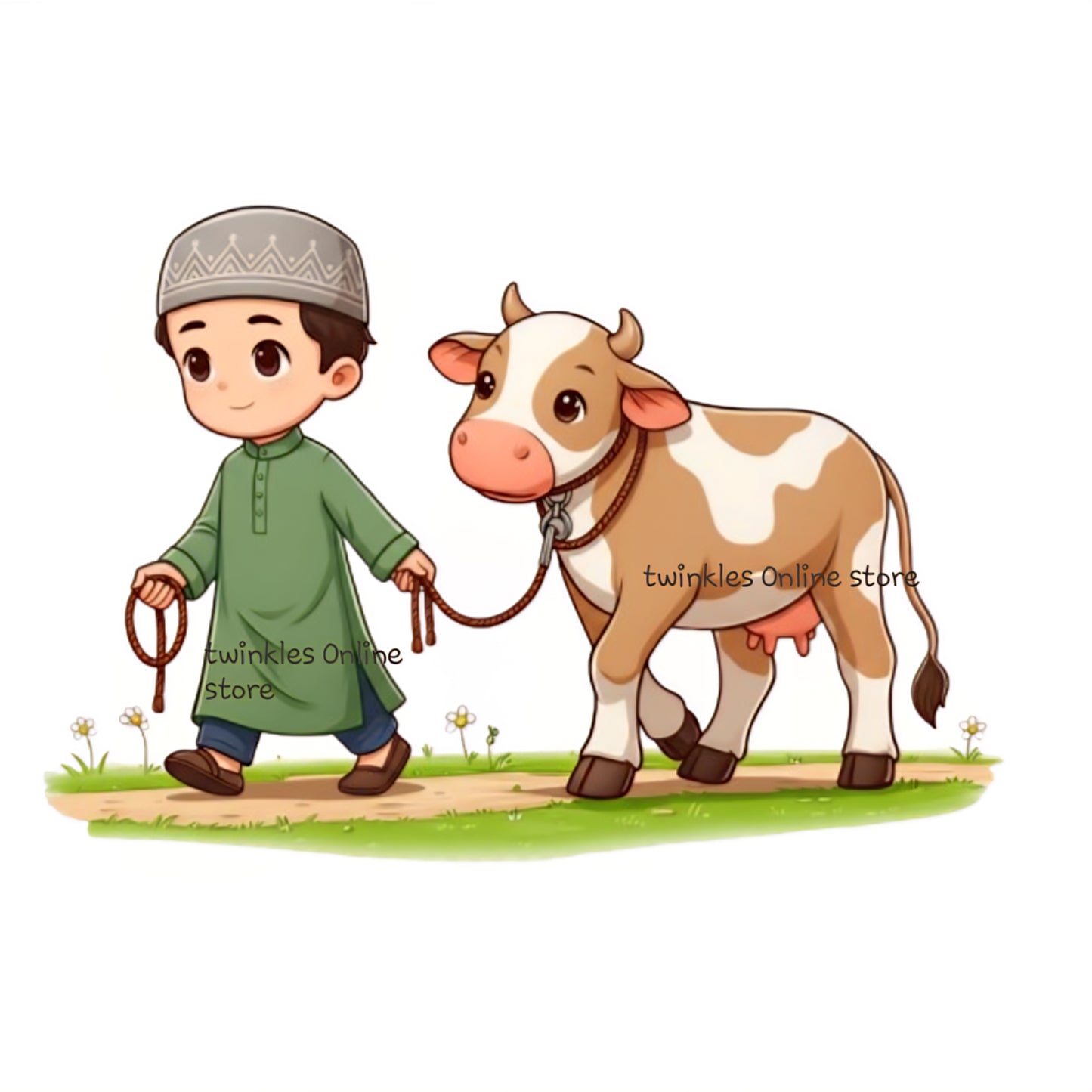 Boy with Cow