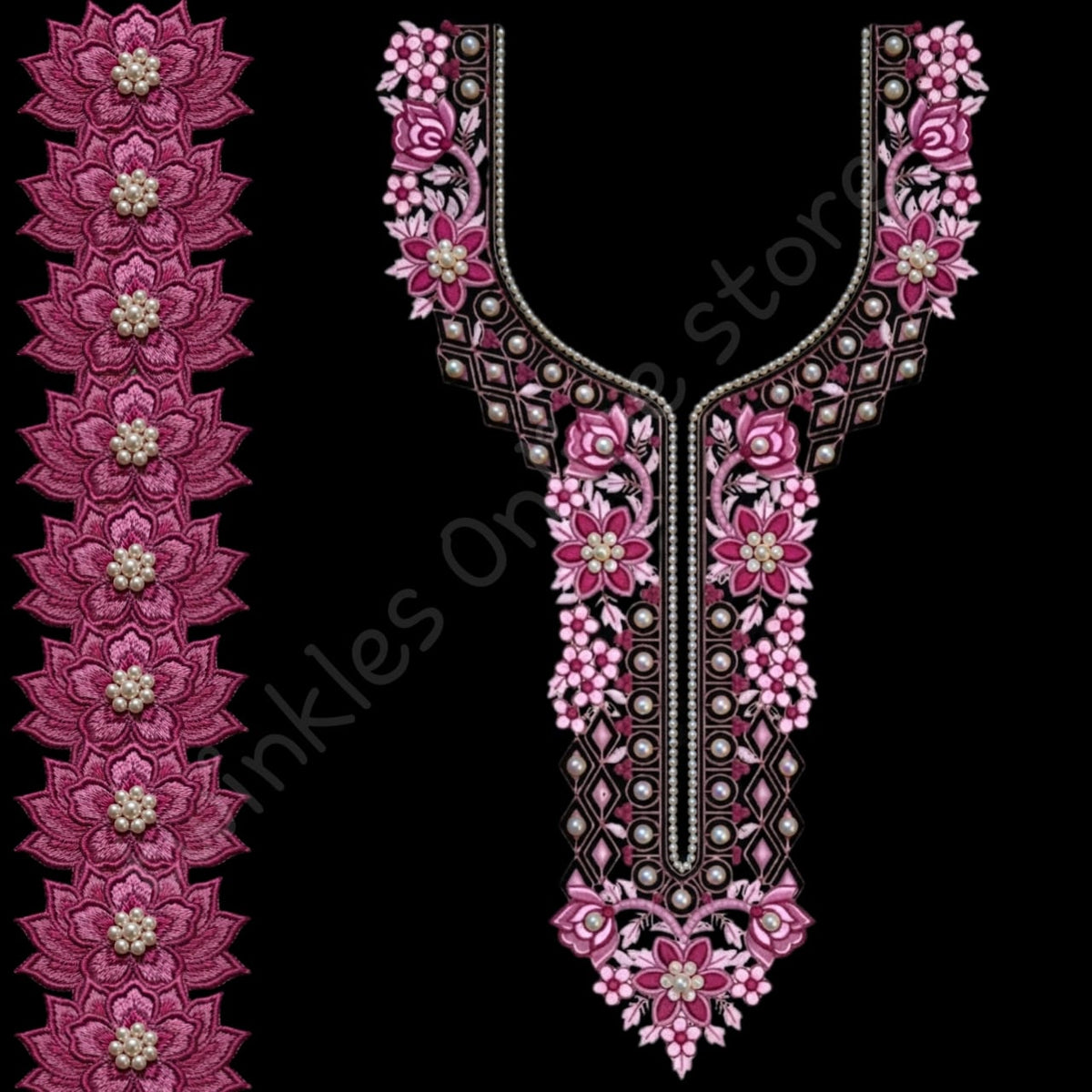 Neckline DTF Stickers sets