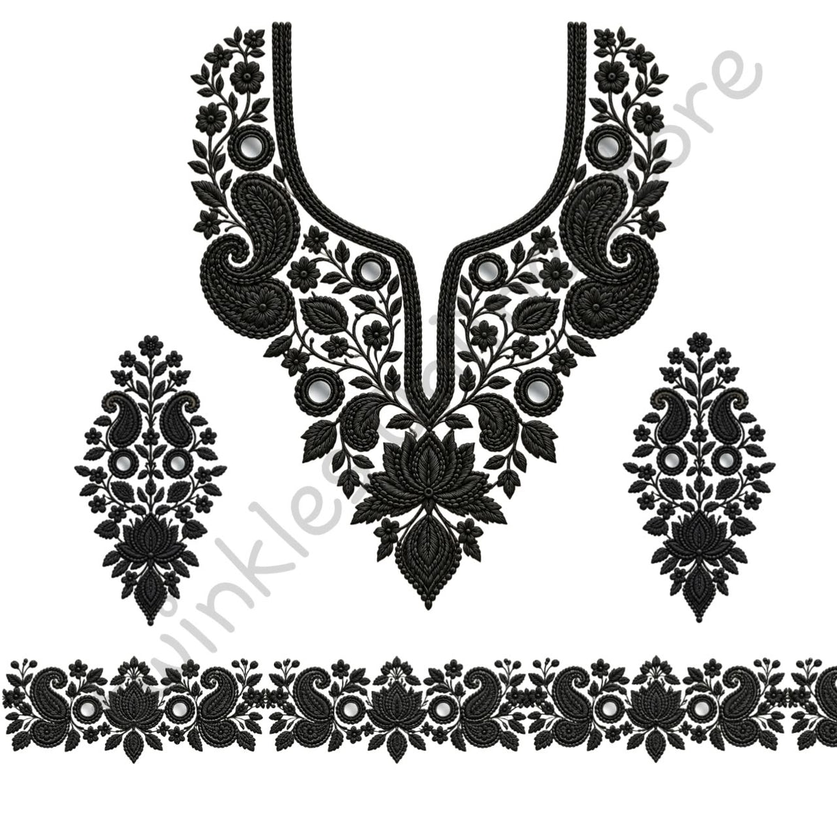 New neckline DTF set