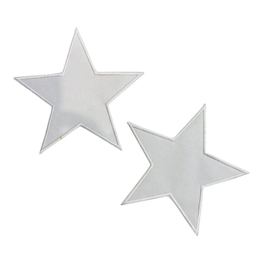 Big embroided star stickon