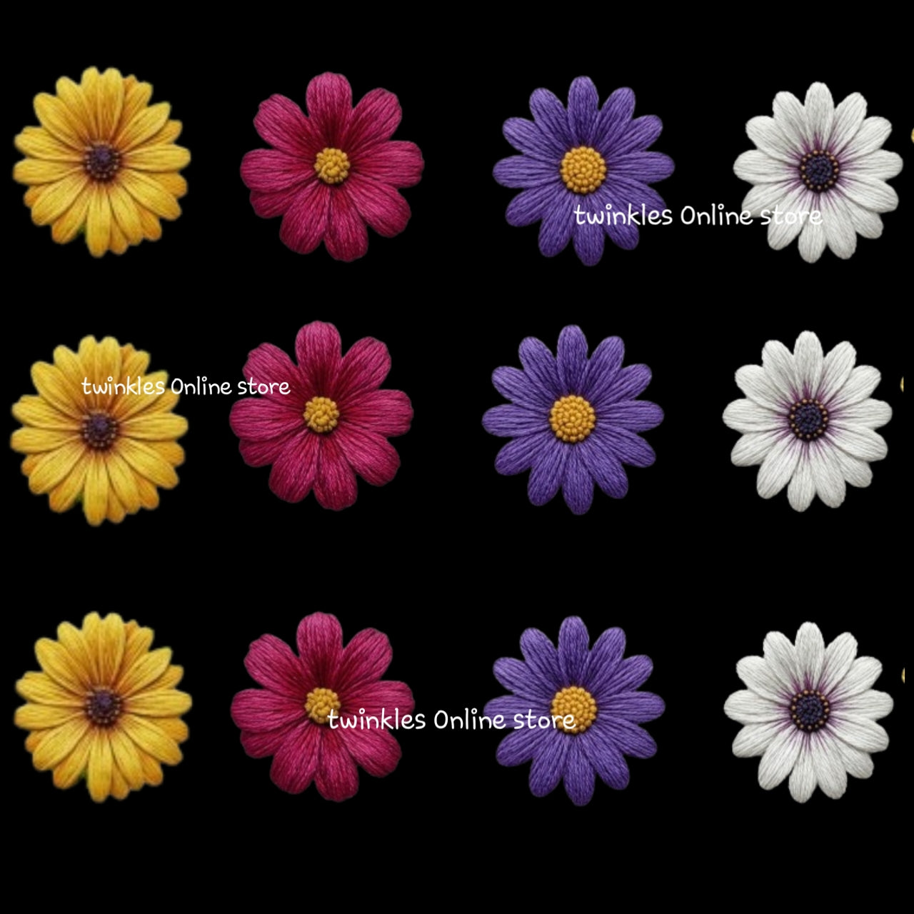 Strip matching flowers