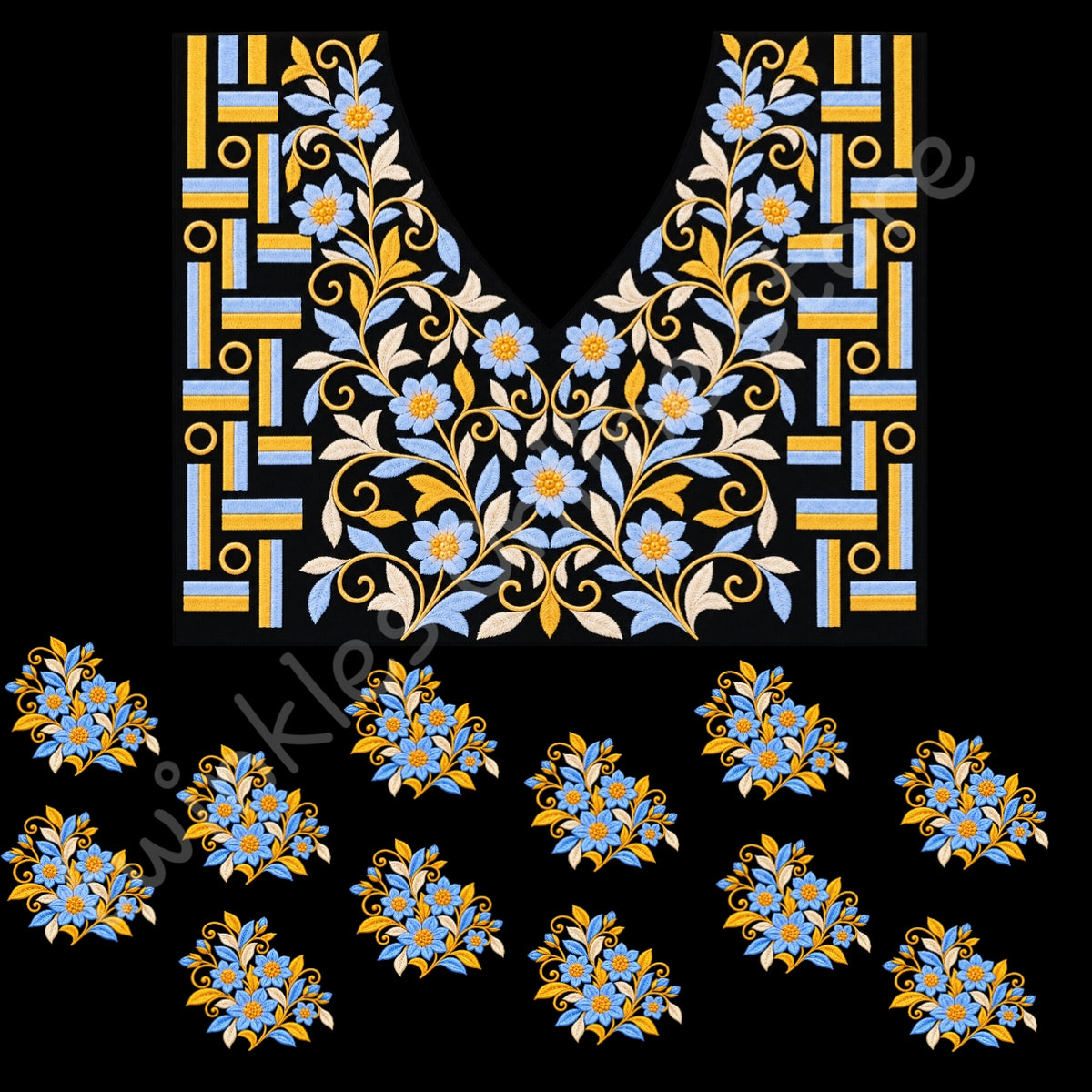 Neckline set