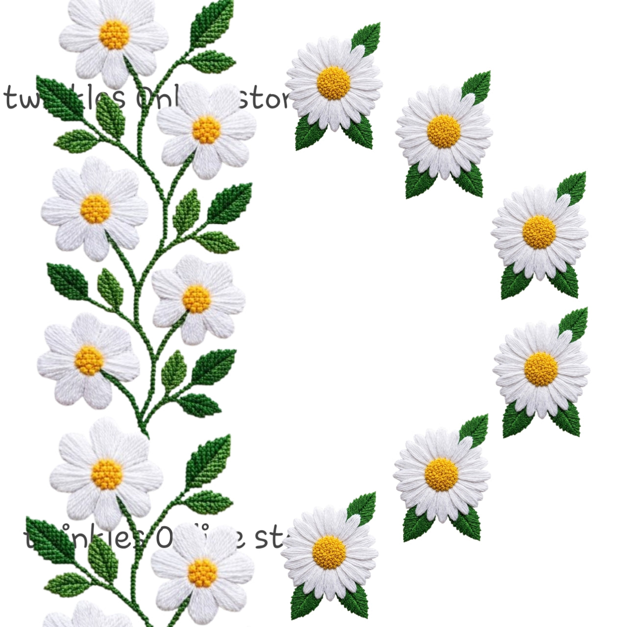 Wide Flowers Strip Deal