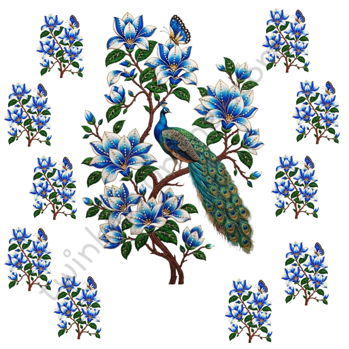 Peacock set