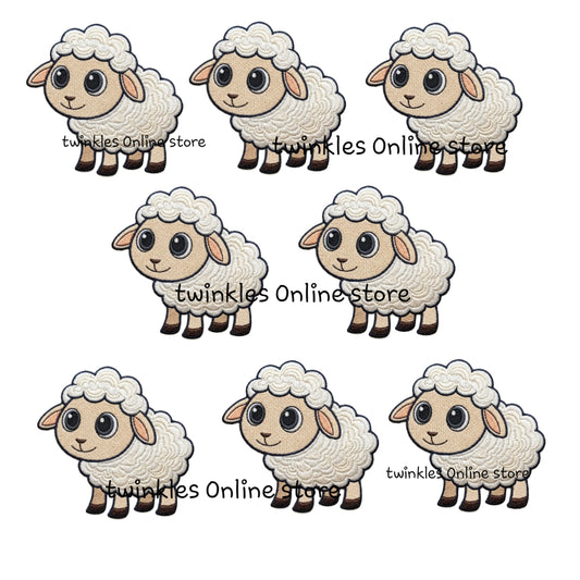 Embroidery look Sheeps deal