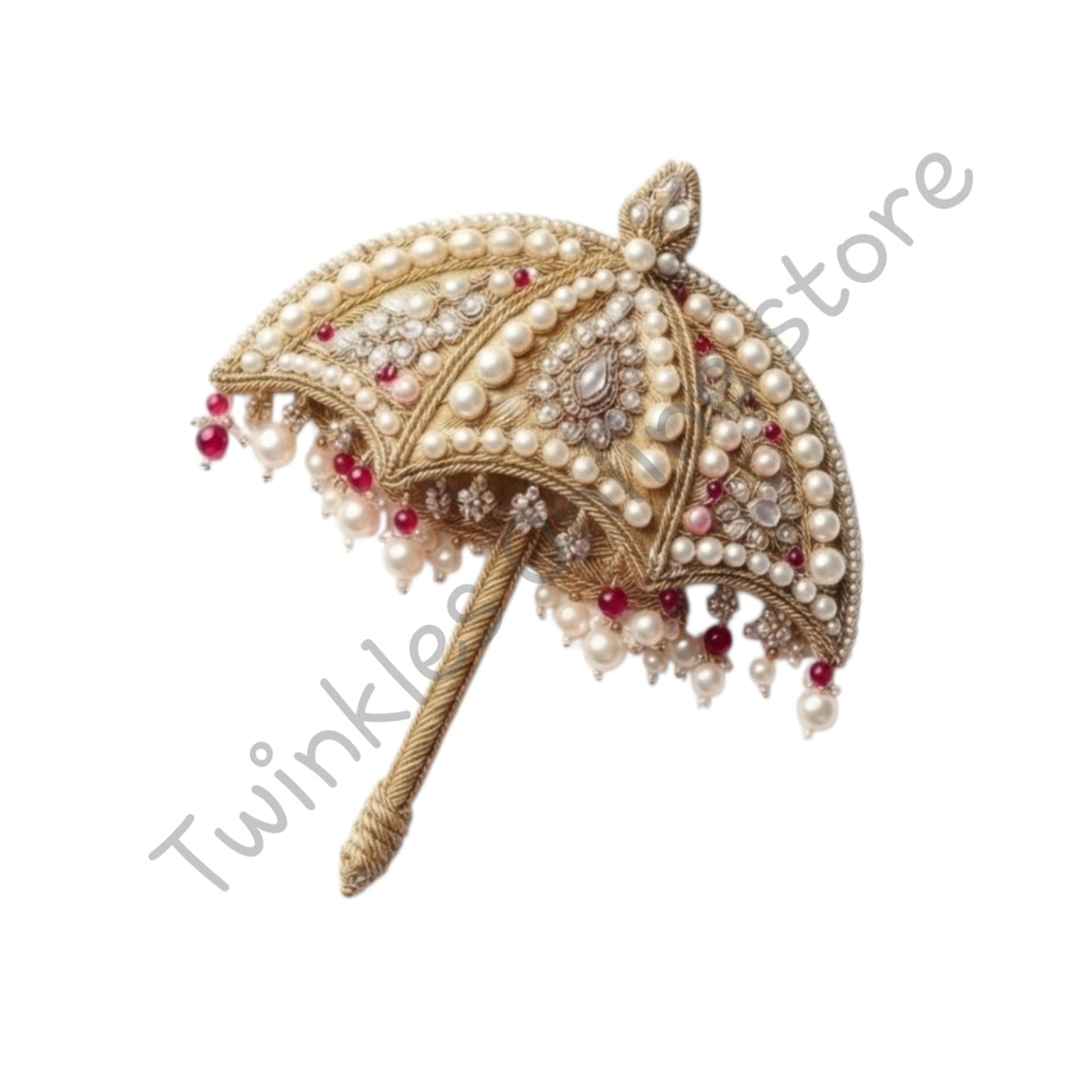 Cute umbrella beaded DTF