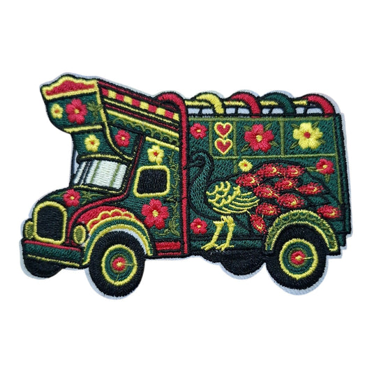 Embroided stickon truck patch