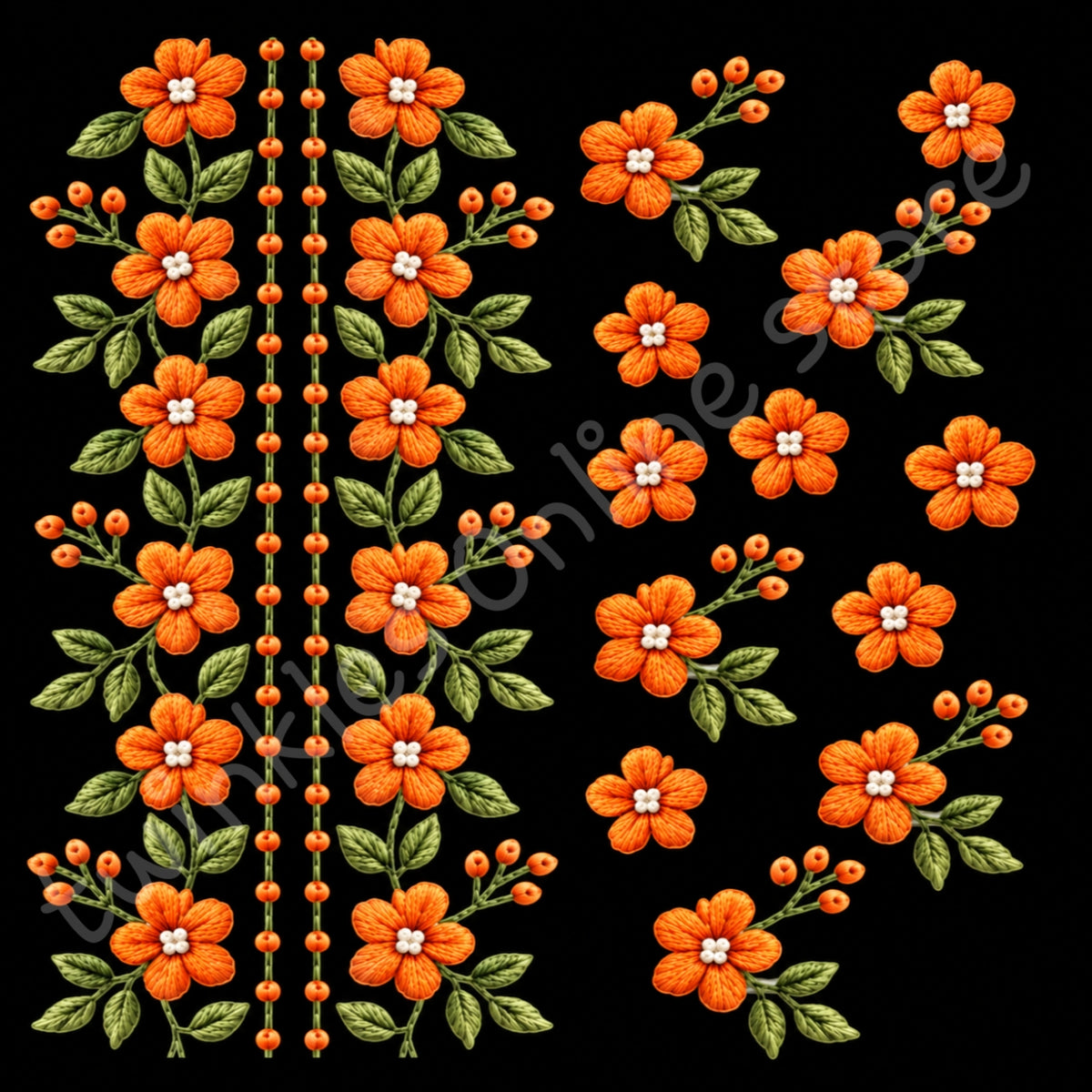 Flowers set