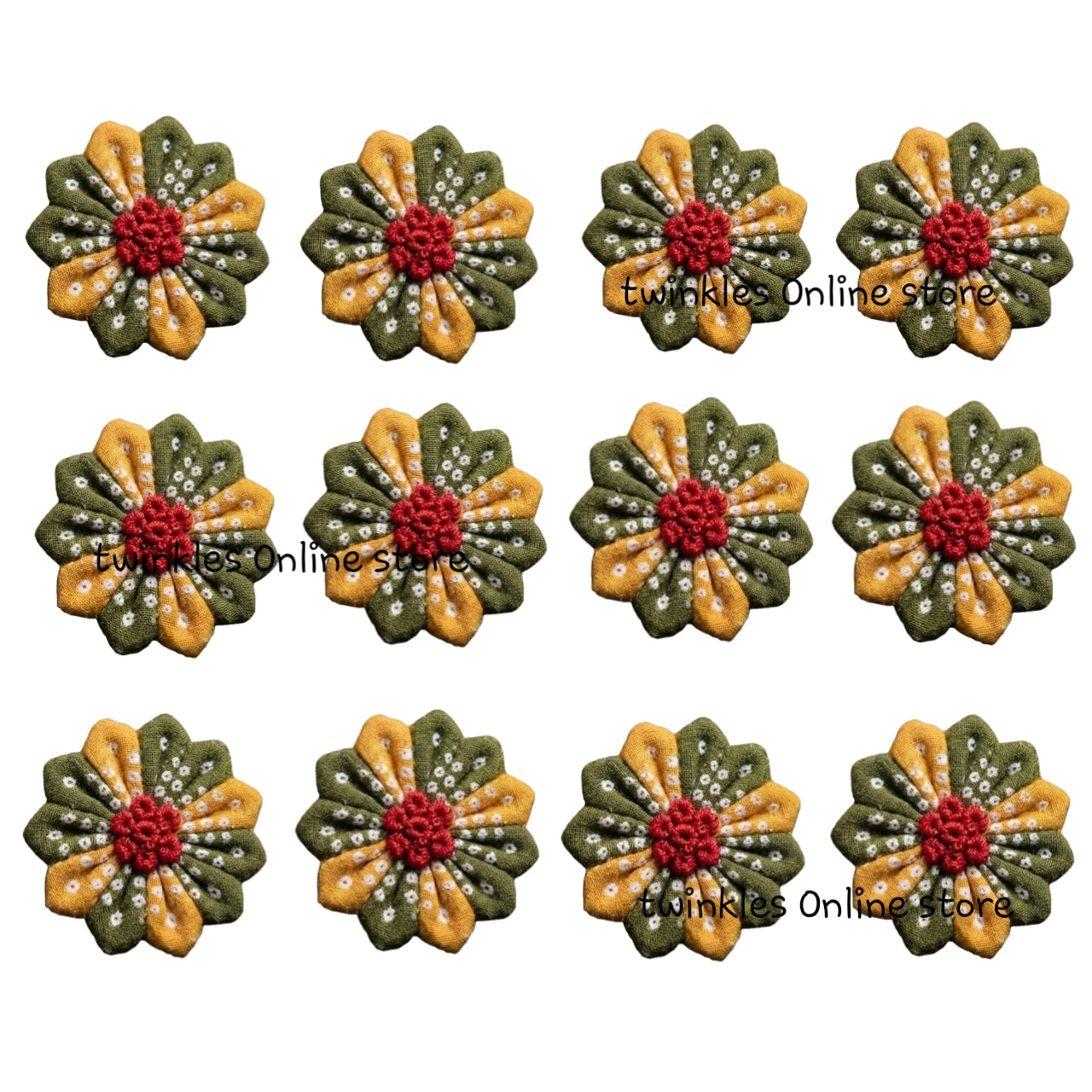Chunri look Flowers