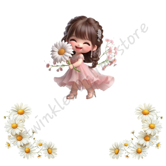 Doll with Borders