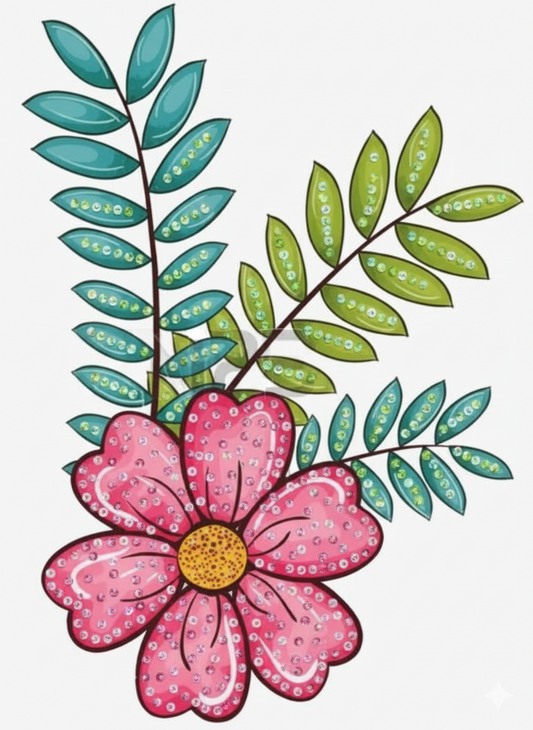 Sequenced look flower