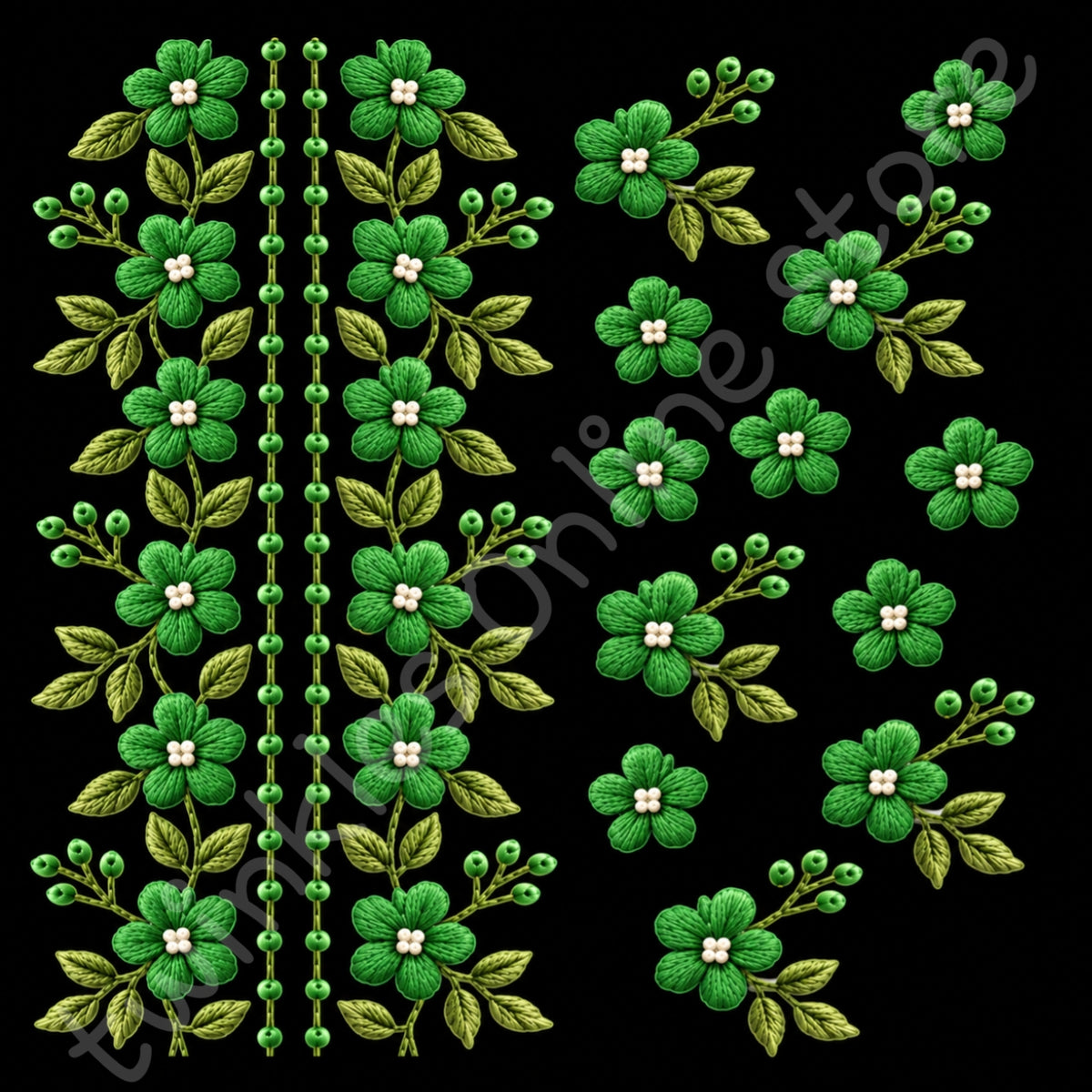 Flowers set