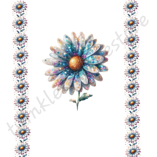 Sequenced look flowers