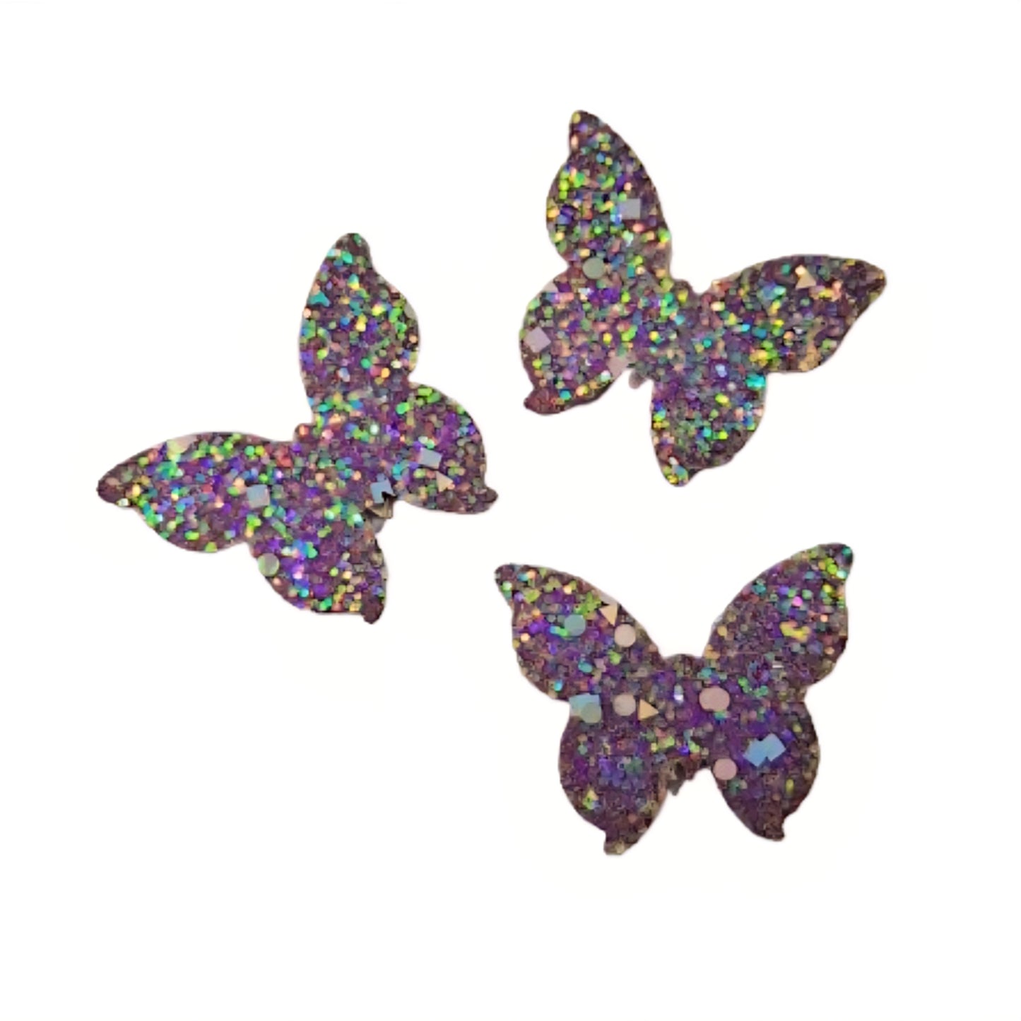 Glittery butterflies