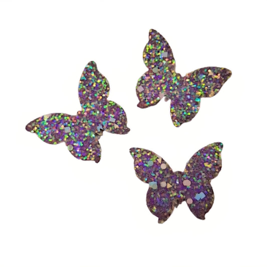 Glittery butterflies