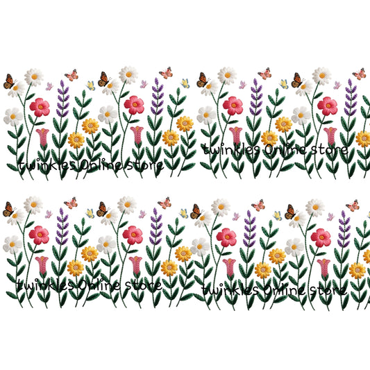 Flowers strip