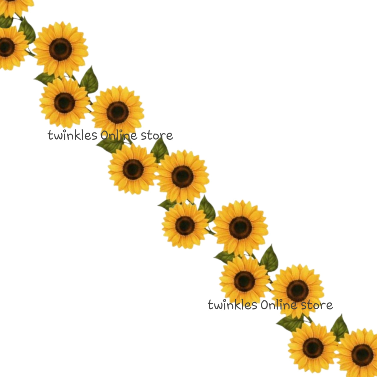 Sunflower strip