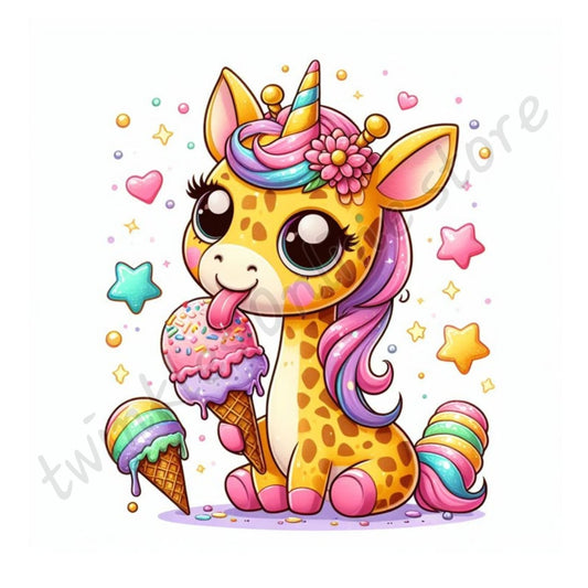 Funny giraffe