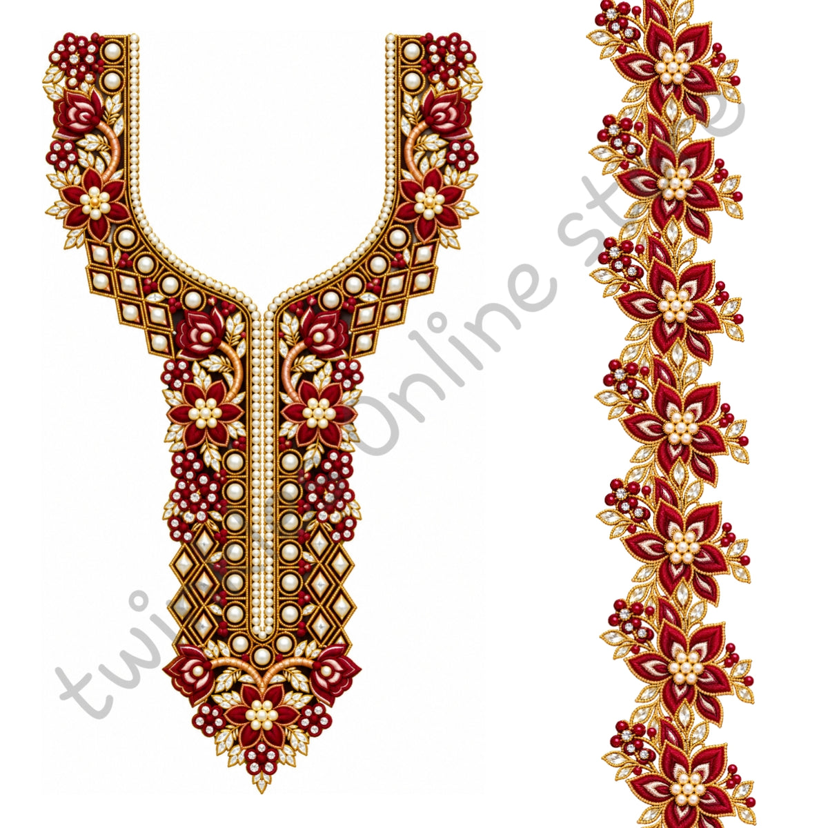Neckline set