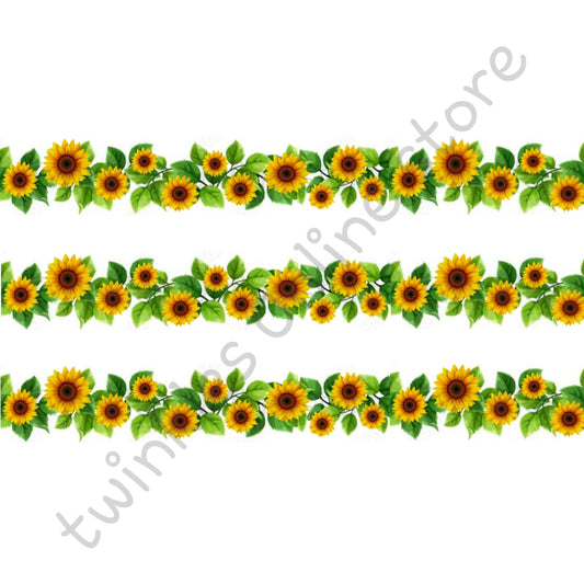 Sunflower strip