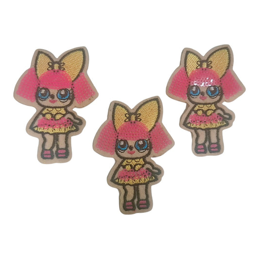 Sequenced embroided lol Doll