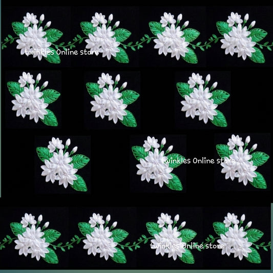 Ribbon look flowers deal