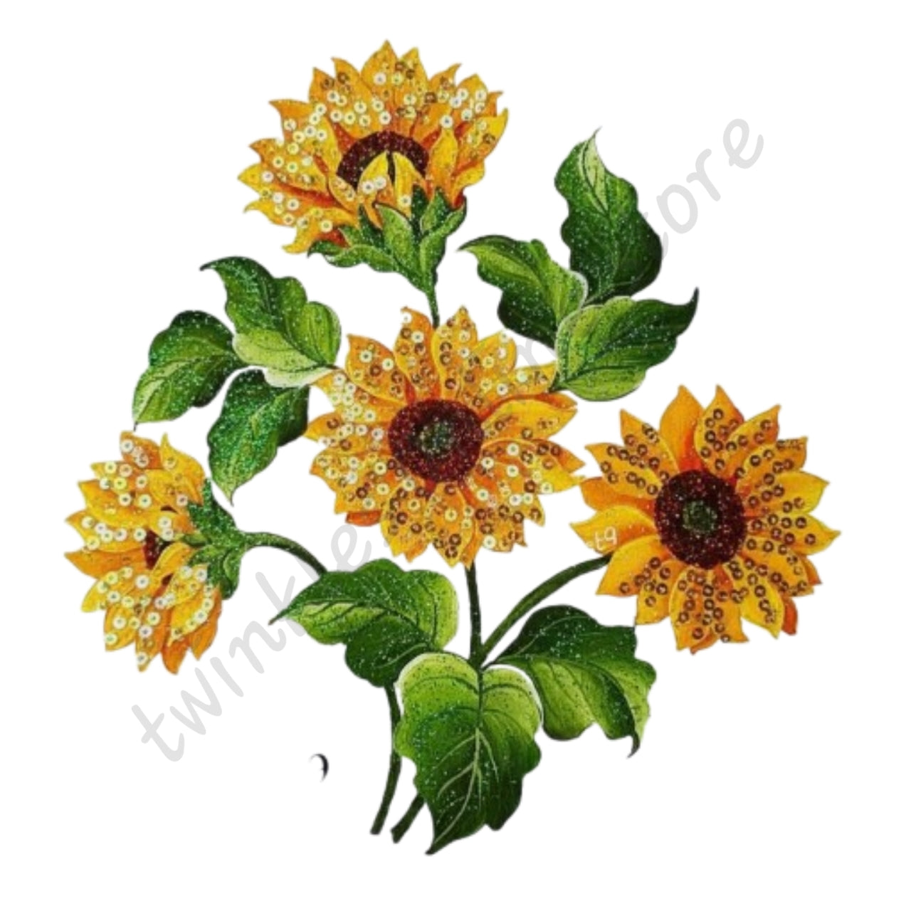 Big sunflower sequenced look