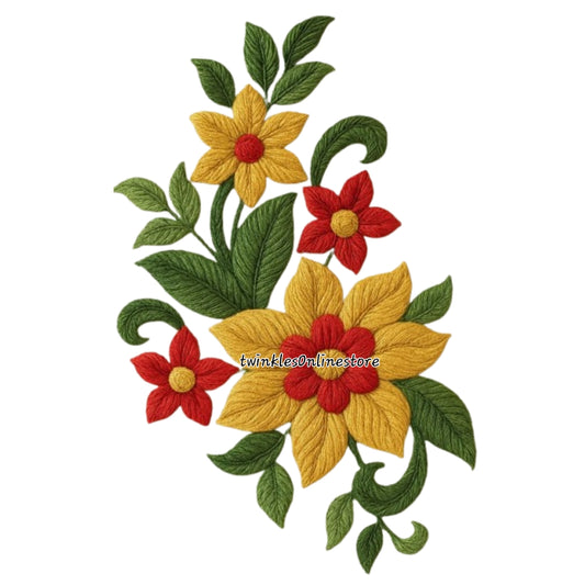 Flowers sticker