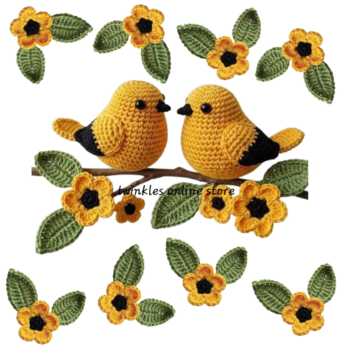 Crochet look Birds – Twinkle's Online Store