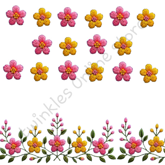Flowers Sticker set