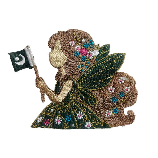 Embroided fairy