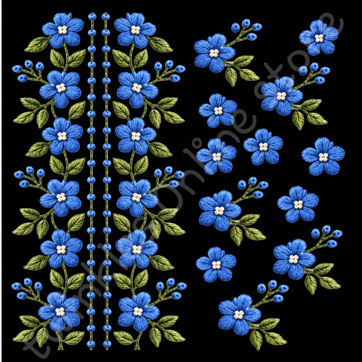 Flowers set
