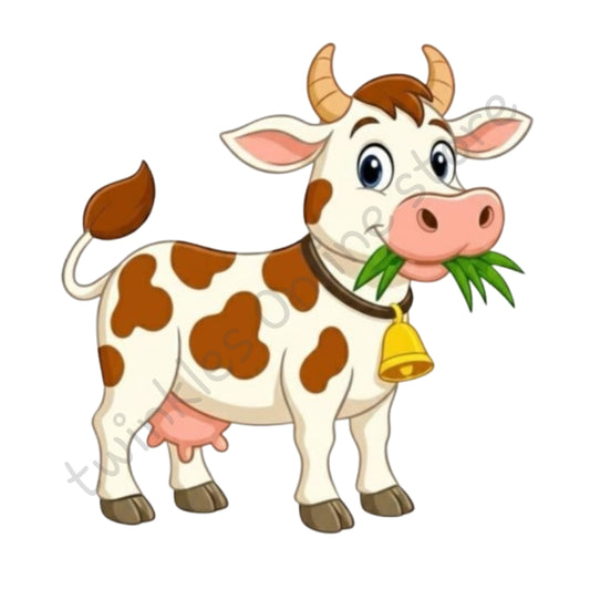 Brown cow Patch