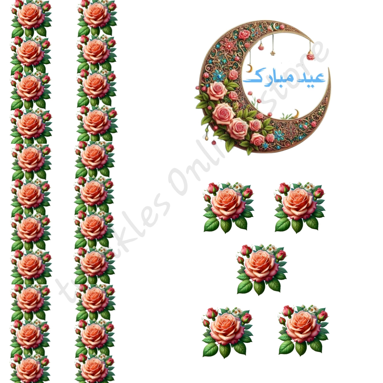 Eid mubarik set